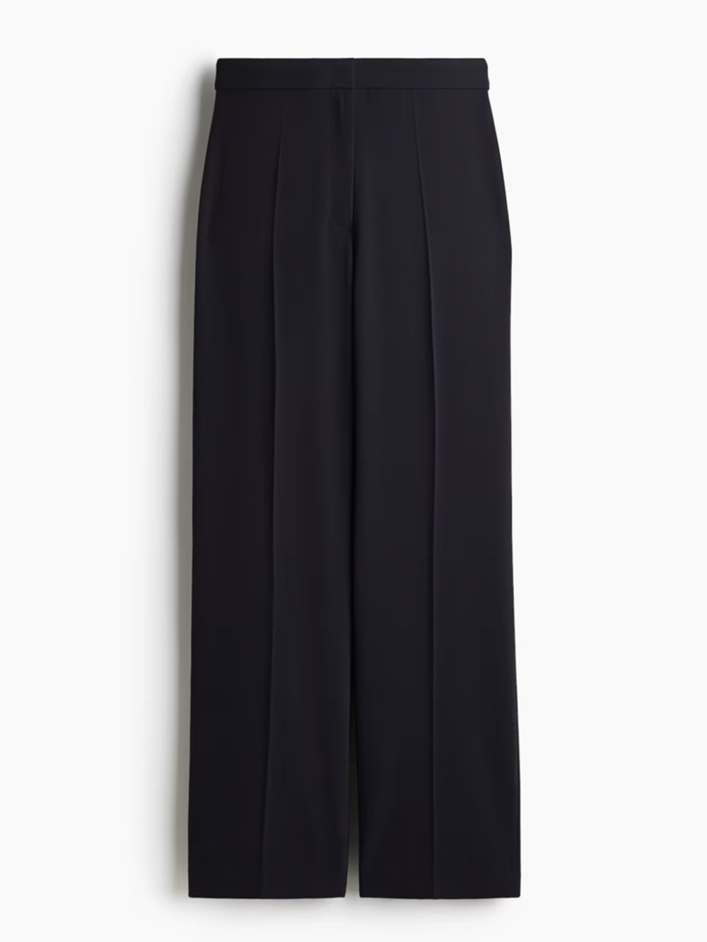 H&M Navy Wide-Leg Trousers